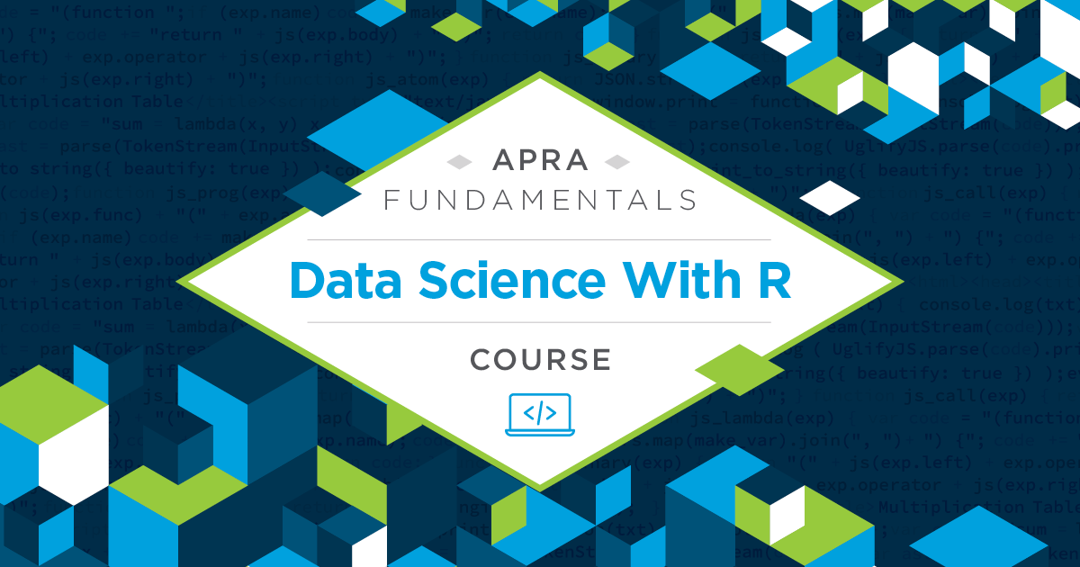 Apra Fundamentals: Data Science With R
